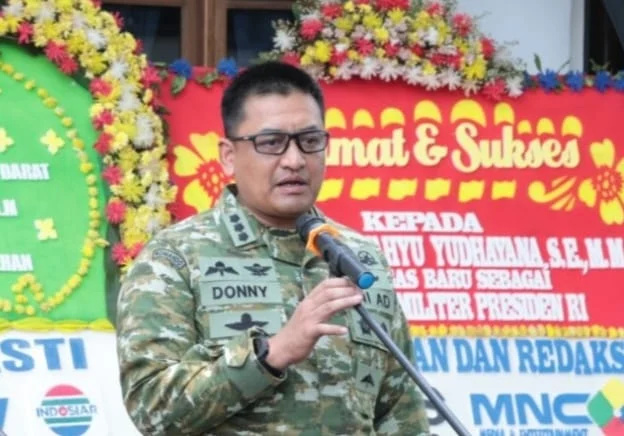 Kepala Dinas Penerangan Angkatan Darat (Kadispenad) Kolonel TNI (Inf) Donny Pramono