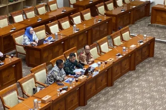Suasana rapat/kerja di Komisi III DPR