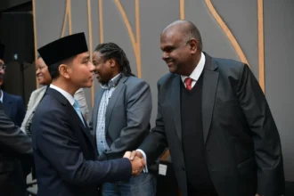 Wapres Gibran Rakabuming Raka saat menghadiri KTT G20 di Afrika Selatan