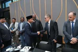 Wakil Presiden RI, Gibran Rakabuming Raka, saat menghadiri Indonesia–Africa CEO Forum 2025