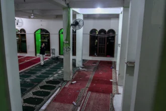 TKP ledakan di SMAN 72 Jakarta