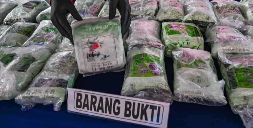 gambar ilustrasi barang bukti narkoba