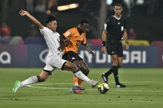Pertandingan Piala Dunia U-17 Timnas Indonesia lawan Zambia