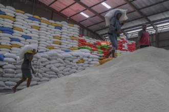 Stok beras nasional akhir tahun