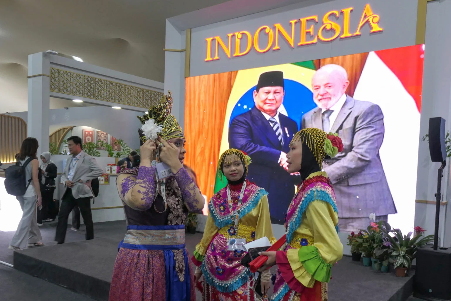 Suasana Paviliun Indonesia di COP30 Brasil