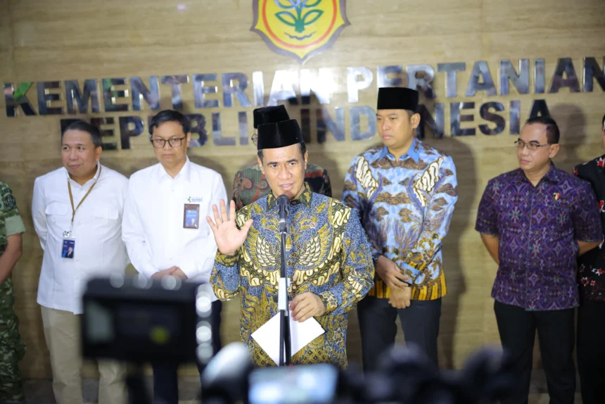 Menteri Pertanian (Mentan) Andi Amran Sulaiman