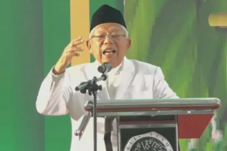KH Ma'ruf Amin resmi mengajukan surat pengunduran diri sebagai Ketua Dewan Pertimbangan Majelis Ulama Indonesia (Wantim MUI).