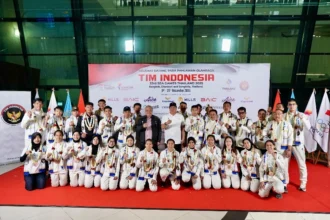 Rombongan terakhir kontingen Indonesia untuk SEA Games 2025 telah tiba di Tanah Air, Minggu 21 Desember 2025 malam