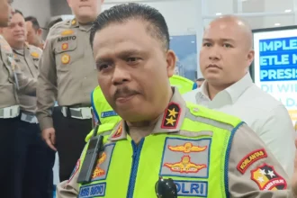 Kakorlantas Polri, Irjen Pol Agus Suryonugroho di Polda Metro Jaya.