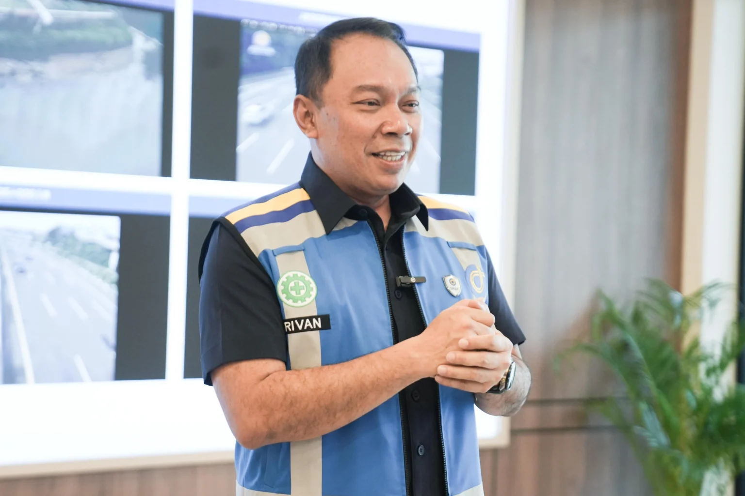 Direktur Utama Jasa Marga Rivan A. Purwantono.