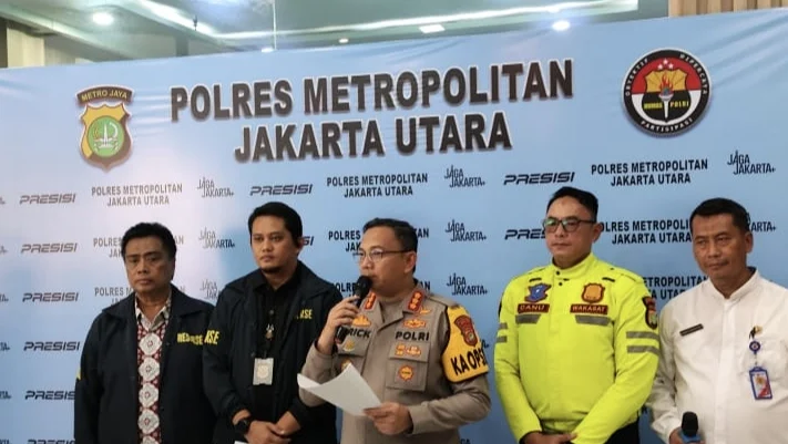 Kapolres Metro Jakarta Utara menyampaikan hasil penyelidikan sopir SPPG tabrak puluhan siswa dan guru SD Cilincing