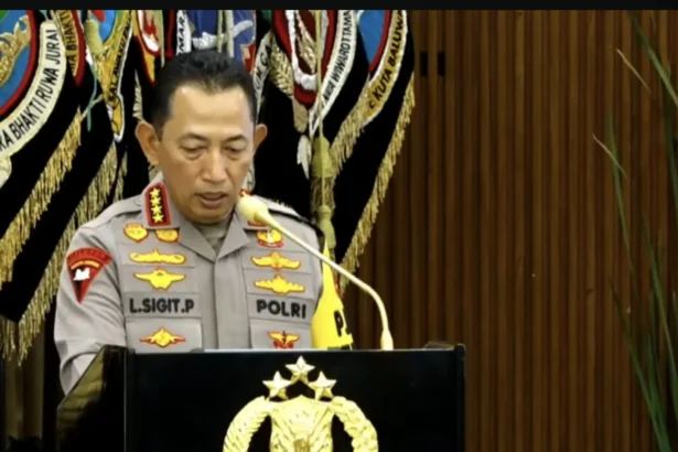 Kapolri Jenderal Listyo Sigit Prabowo.