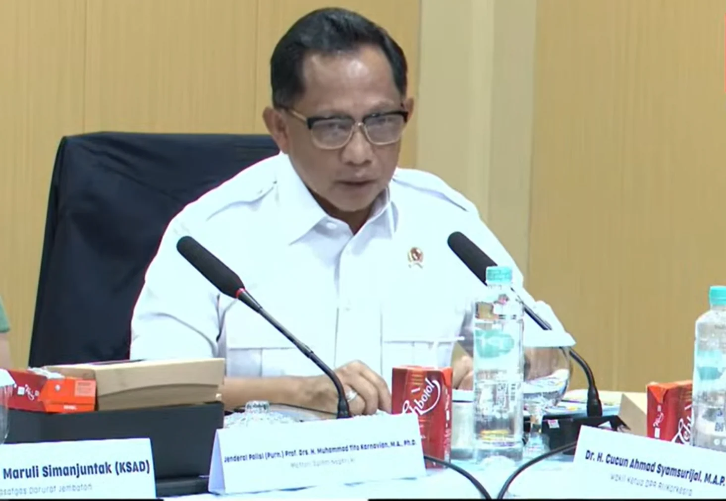 Menteri Dalam Negeri, Tito Karnavian