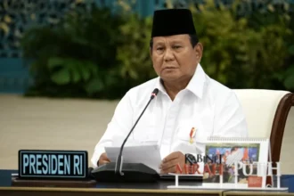 Presiden Prabowo Subianto Dalam Sidang Kabinet Paripurna