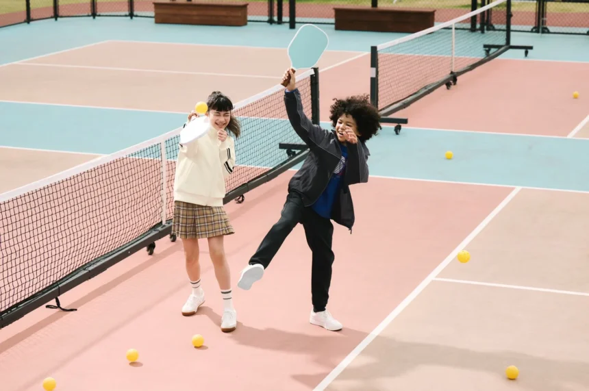 Ilustrasi saat anak Olahraga tenis