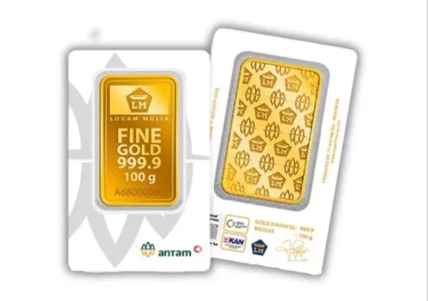 Ilustrasi Emas Antam