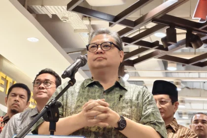 Menko Airlangga Hartarto (Owrite/Anisa Aulia)