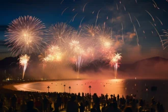 Ilustrasi: Kembang api tahun baru