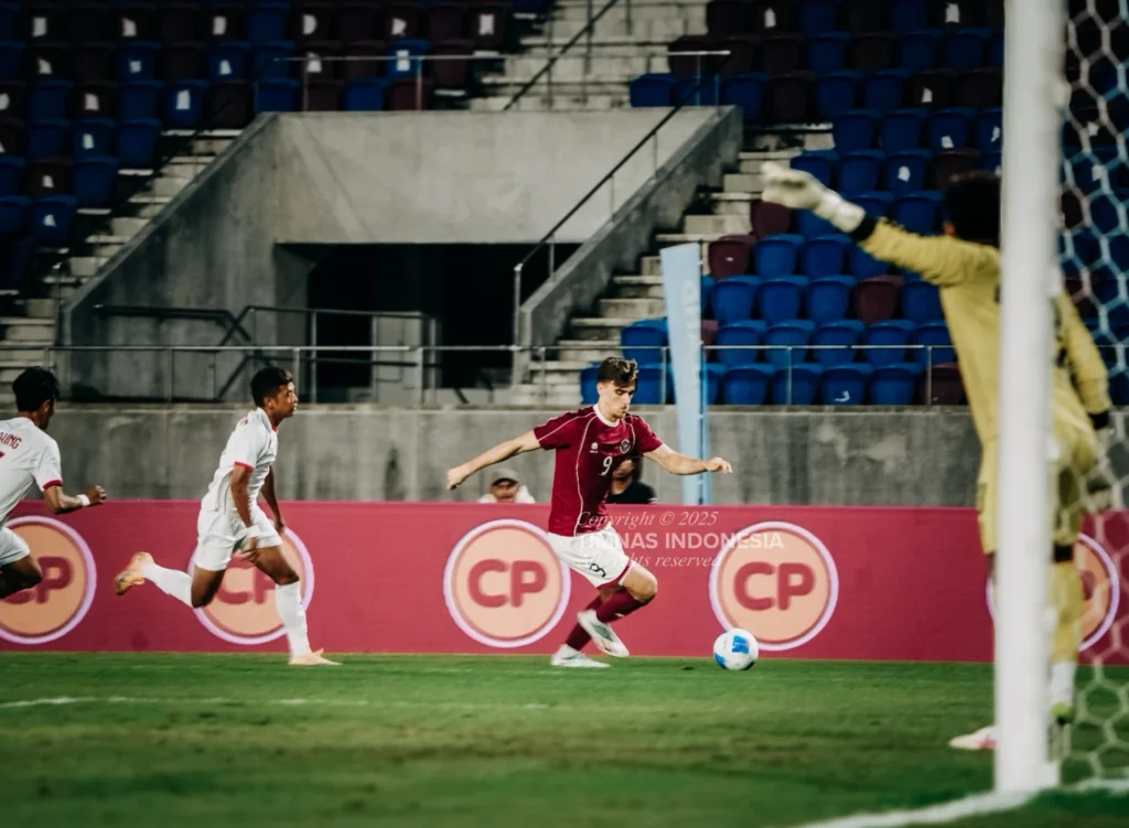 Timnas Indonesia U-22 saat berlaga di SEA Games 2025