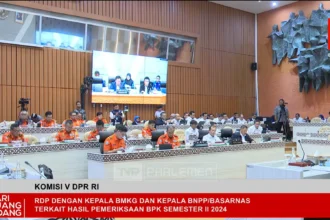 BMKG Rapat Kerja Bersama Komisi V DPR