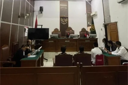 Sidang tuntutan terdakwa pelaku kecelakaan maut di kawasan Blok M, Jaksel, Adrian Pratama Putra, yang menewaskan Kisan Ilyas Baskara Shaleh