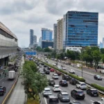Suasana Kemacetan Kota Jakarta
