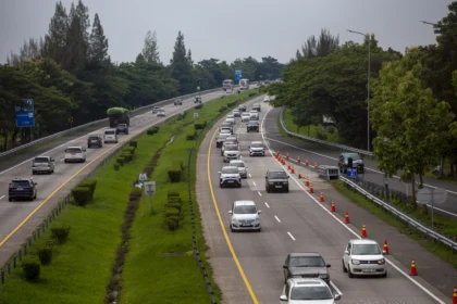 Ilustrasi jalan Tol saat mudik. (Sumber: Antara Foto)