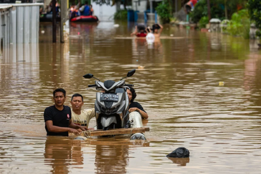 Banjir di Kabupaten Bandung meluas