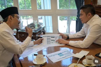 Sekretaris Kabinet Teddy Indra Wijaya, dan Menteri Sosial Saifullah Yusuf