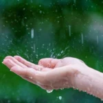 Ilustrasi turun hujan