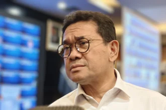 Menteri Perdagangan Budi Santoso di Kantor Kementerian Perdagangan, Senin, 8 Desember 2025.