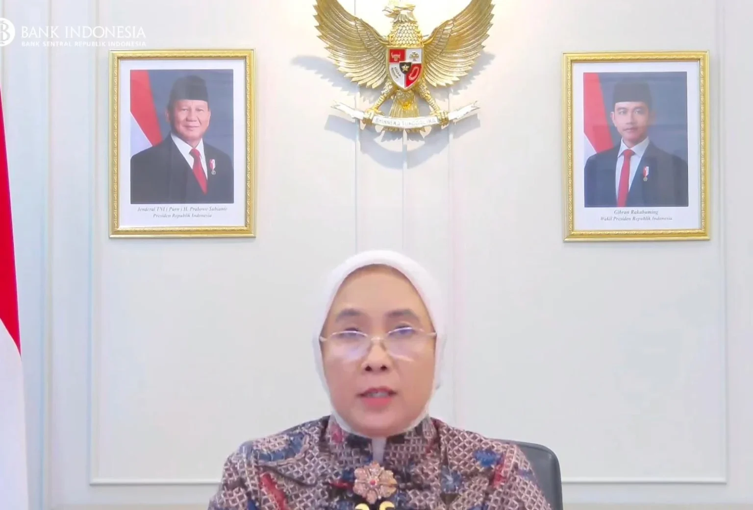 Deputi Gubernur Bank Indonesia, Aida S. Budiman (sumber: Youtube/Bank Indonesia)