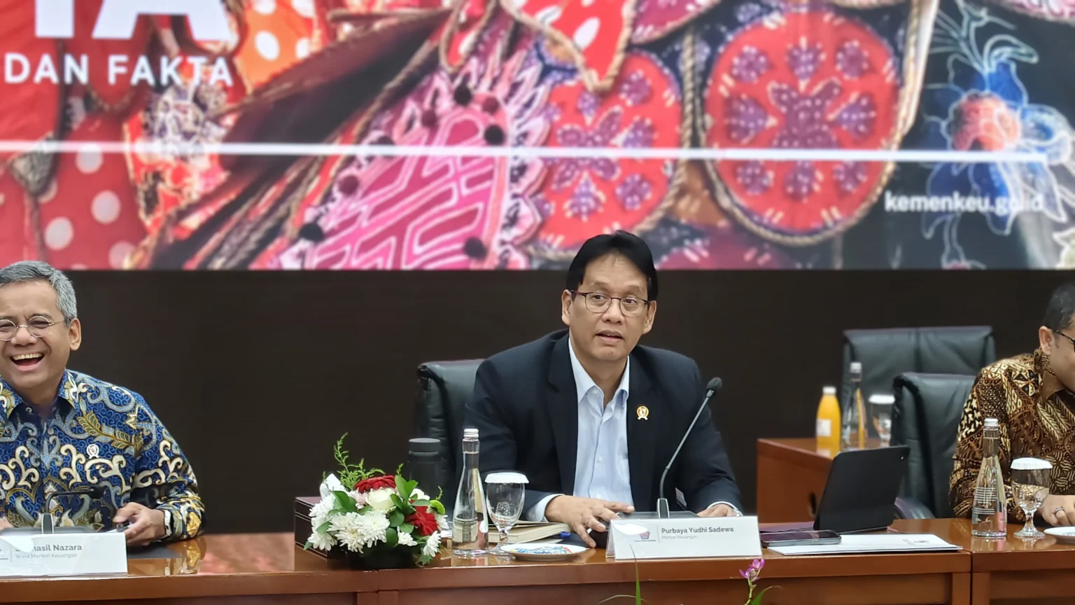 Menkeu Purbaya Yudhi Sadewa saat Konpres APBN KiTA.
