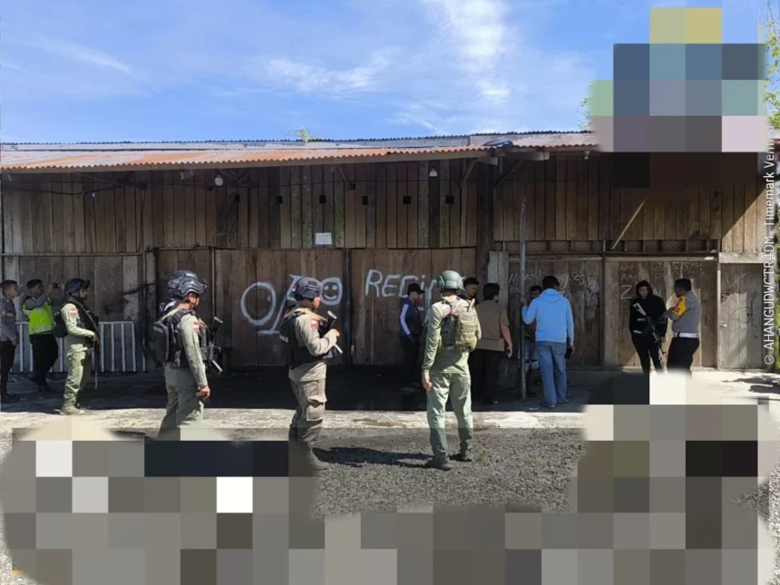 Penganiayaan korban diduga dilakukan KKB di Dekai, Kabupaten Yahukimo, Papua Pegunungan