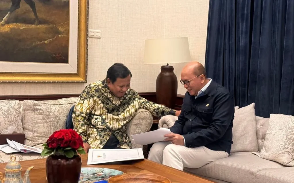 residen RI Prabowo Subianto dan CEO Danantara Rosan Roeslani