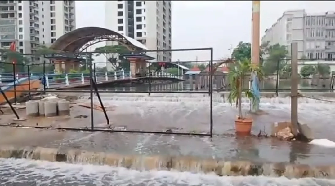 Banjir rob di Ancol, Jakarta Utara