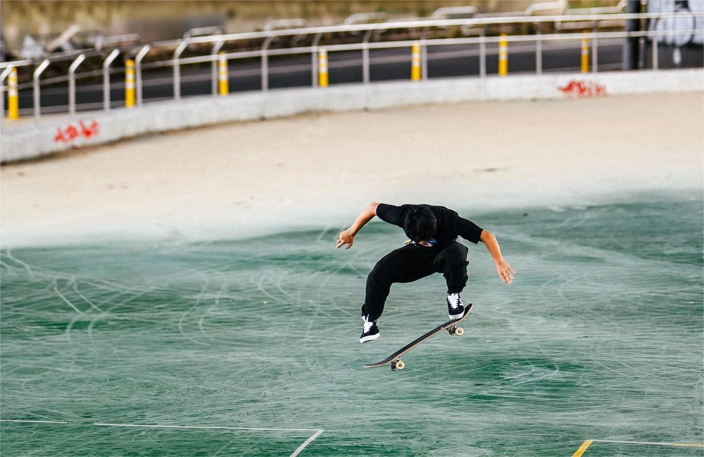 Atlet skateboard Indonesia Basral Graito Hutomo