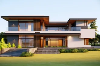 Ilustrasi rumah elite