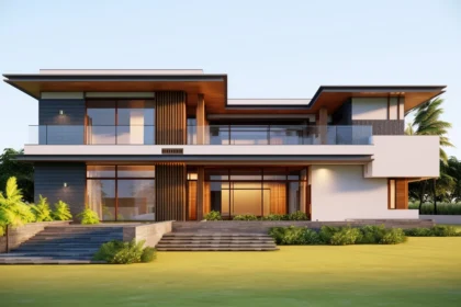 Ilustrasi rumah elite