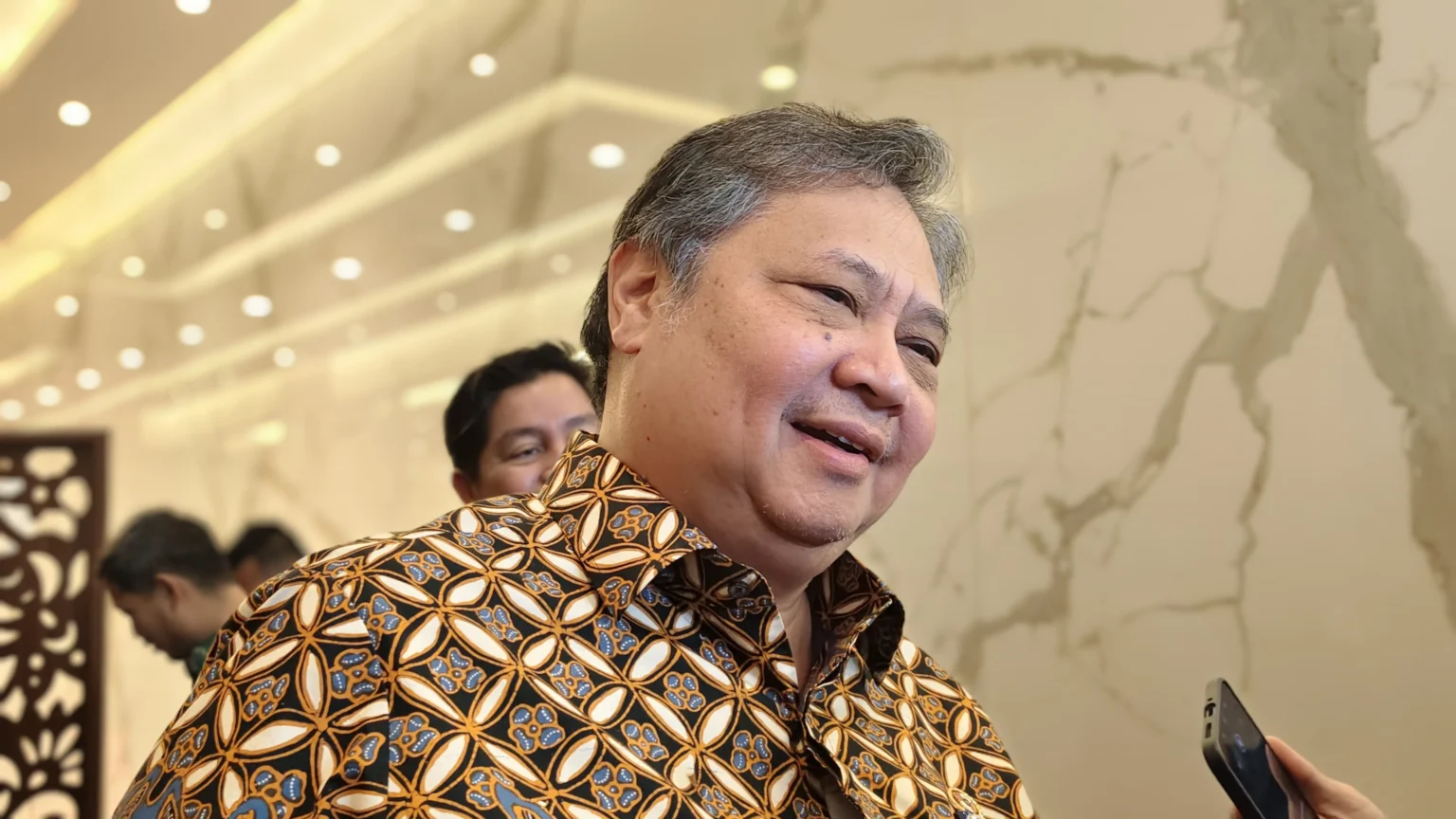 Menko Bidang Perekonomian Airlangga Hartarto.
