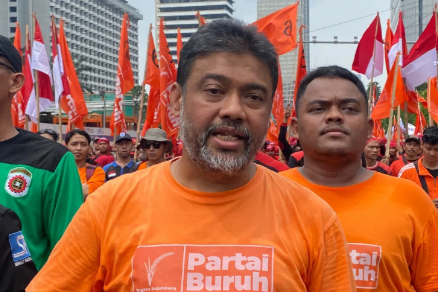 Presiden Partai Buruh, Said Iqbal.