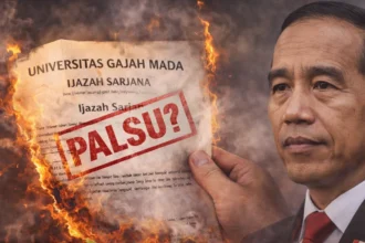 Gambar ilustrasi kasus dugaan ijazah palsu Jokowi