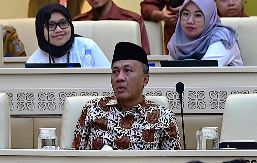 Anggota Komisi II DPR RI, Fauzan Khalid. (Sumber: TV Parlemen)