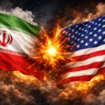 Gambar ilustrasi perang Iran vs Amerika