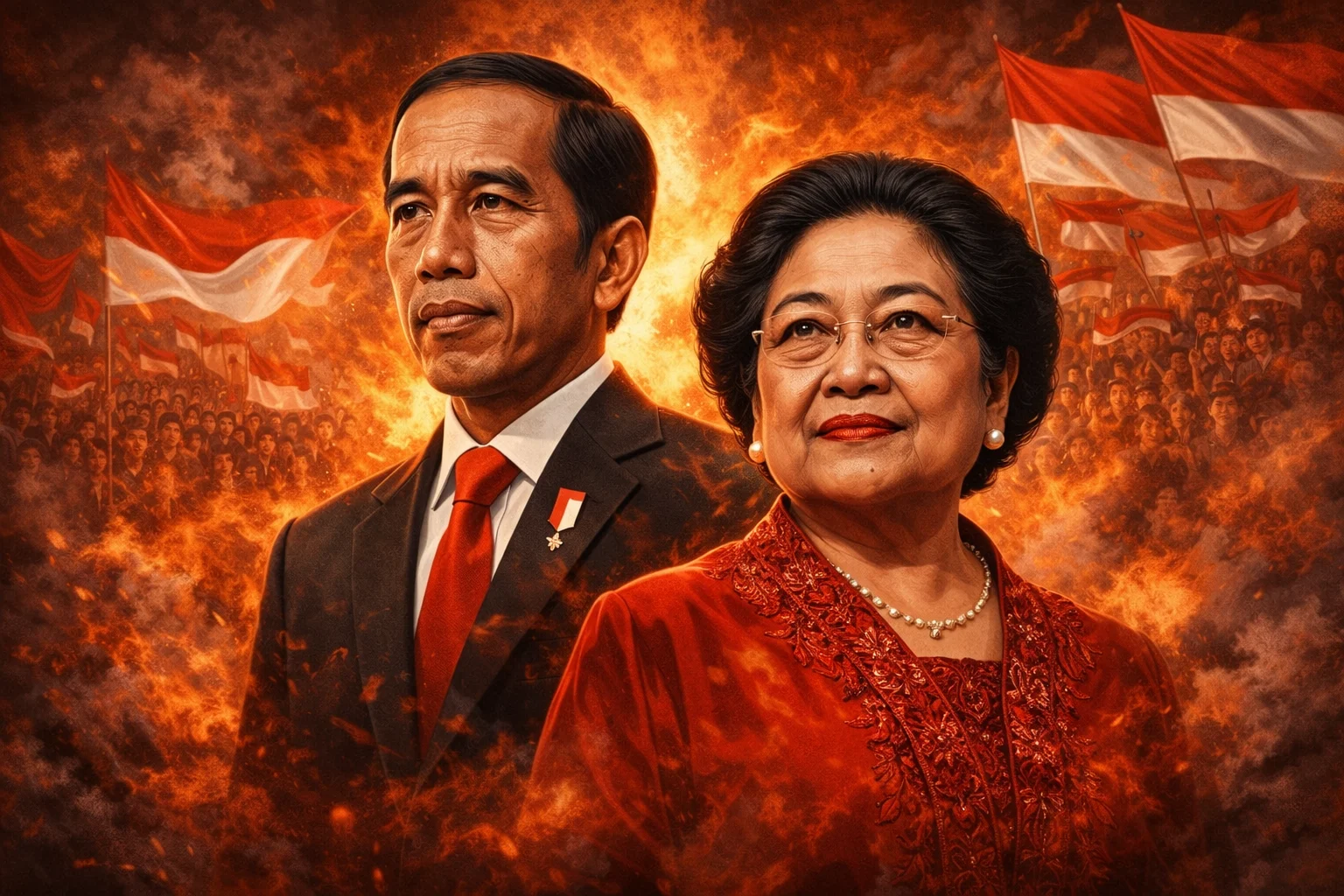Joko Widodo (Jokowi) dan Megawati Soekarnoputri