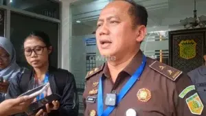 Kapuspenkum Kejagung, Anang Supriatna menjelaskan pertemuan tertutup Menkeu Purbaya dengan JA ST Burhanuddin.