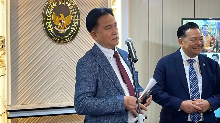 Menko Bidang Hukum, HAM, Imigrasi dan Pemasyarakatan, Yusril Ihza.