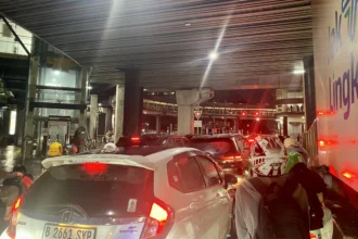 Kondisi Jalan Jakarta selepas hujan