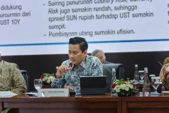 Wakil Menteri Keuangan Thomas Djiwandono (foto: Owrite/Anisa Aulia)