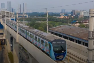 Ilustrasi MRT Jakarta
